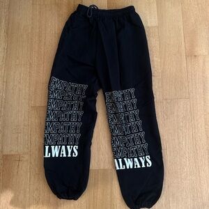 Mayfair Empathy Always sweatpants size S
